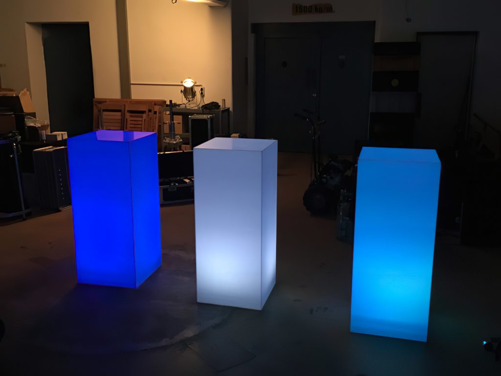 LED Cube mieten Wandelbar